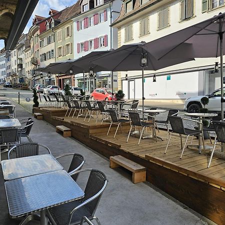 La Croix Federale Hotell Porrentruy Eksteriør bilde