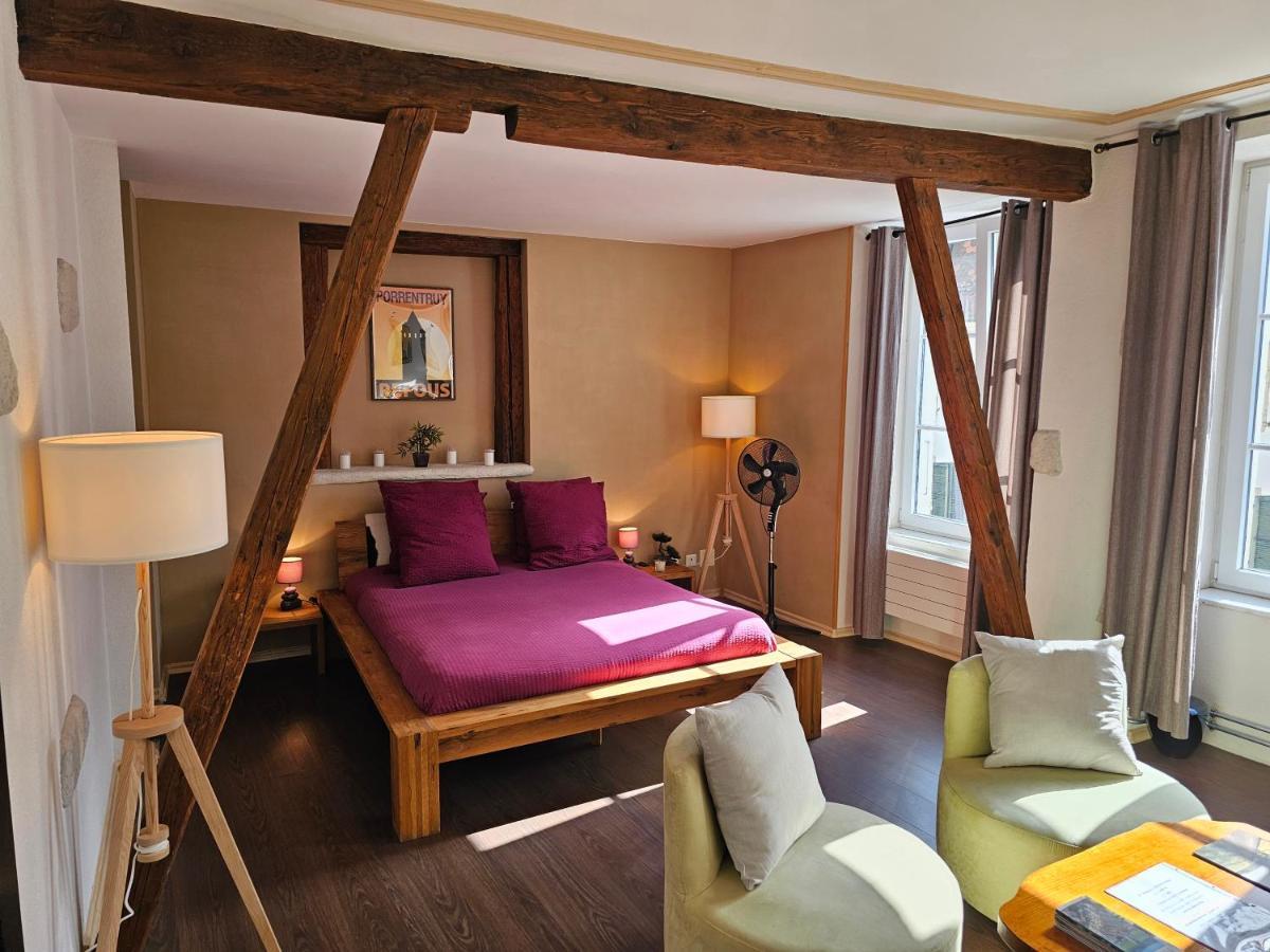 La Croix Federale Hotell Porrentruy Eksteriør bilde