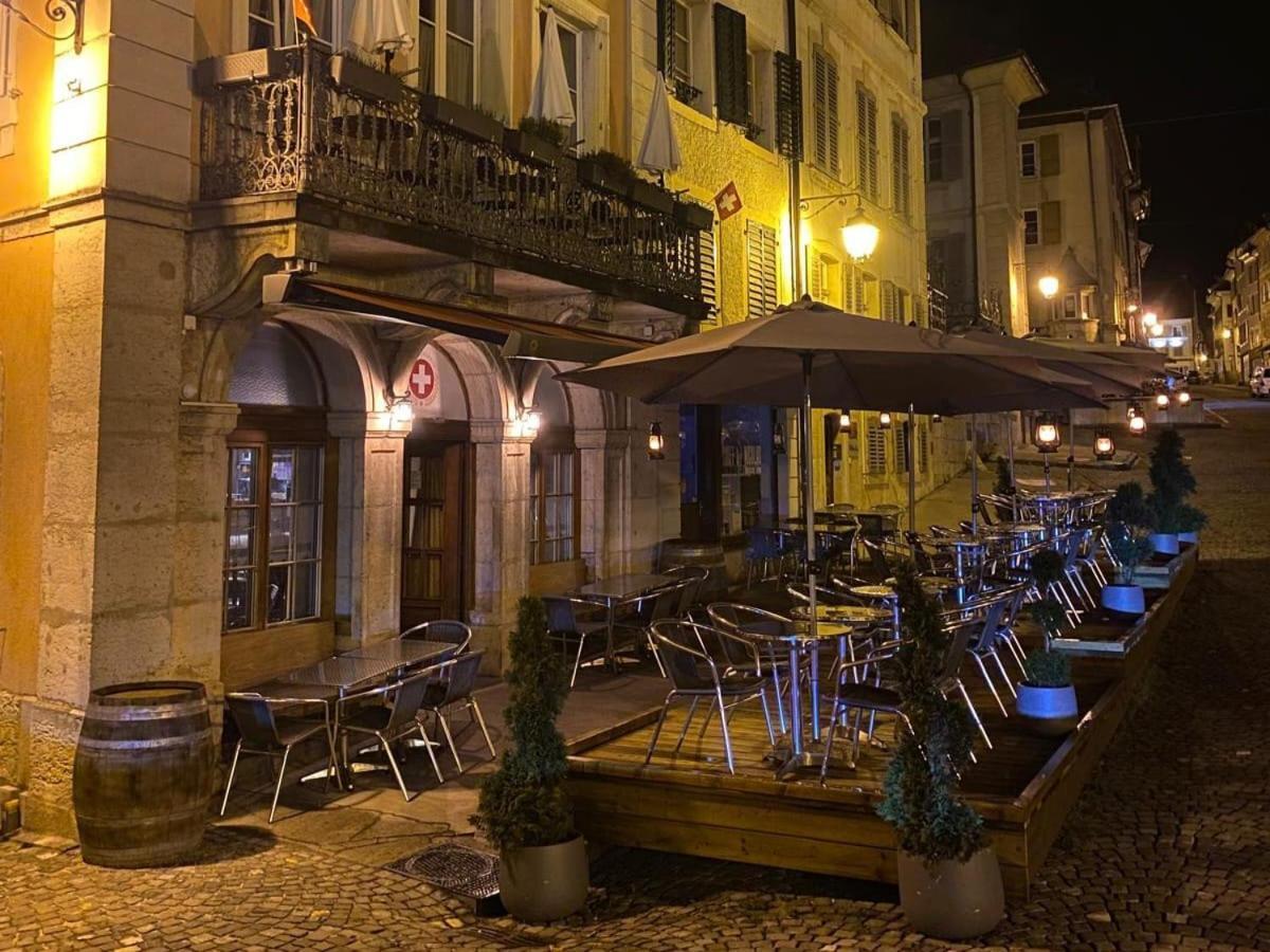 La Croix Federale Hotell Porrentruy Eksteriør bilde